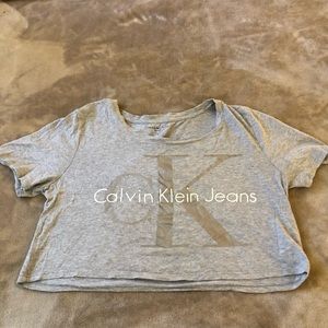 Calvin Klein Jeans crop top